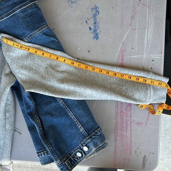 Levi’s Hybrid Denim Hoodie Classic Trucker Jacket - Picture 9 of 9